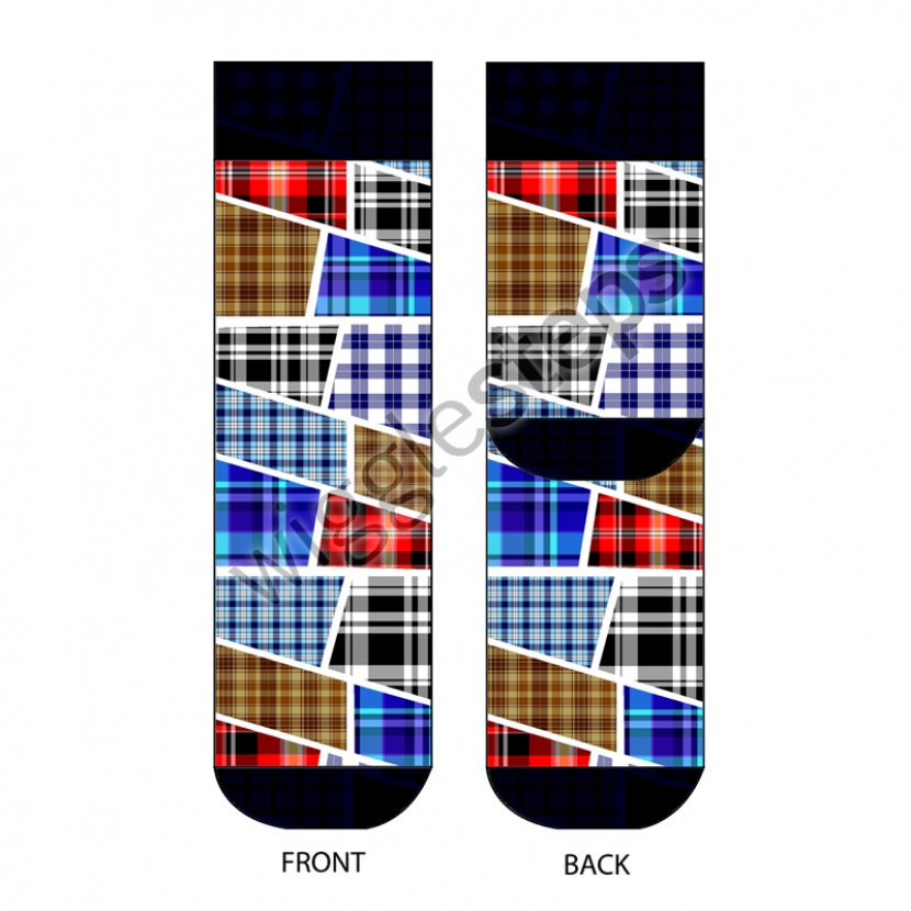 Wigglesteps Herren - Socken - Style: 00350 - Plaidmix
