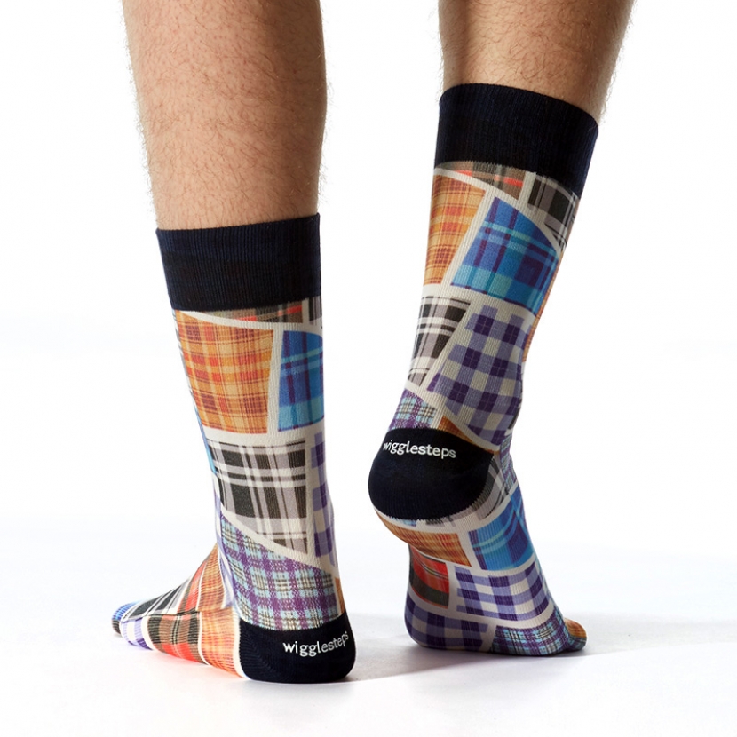 Wigglesteps Herren - Socken - Style: 00350 - Plaidmix