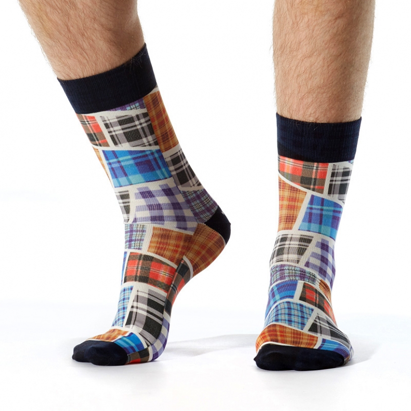 Wigglesteps Herren - Socken - Style: 00350 - Plaidmix