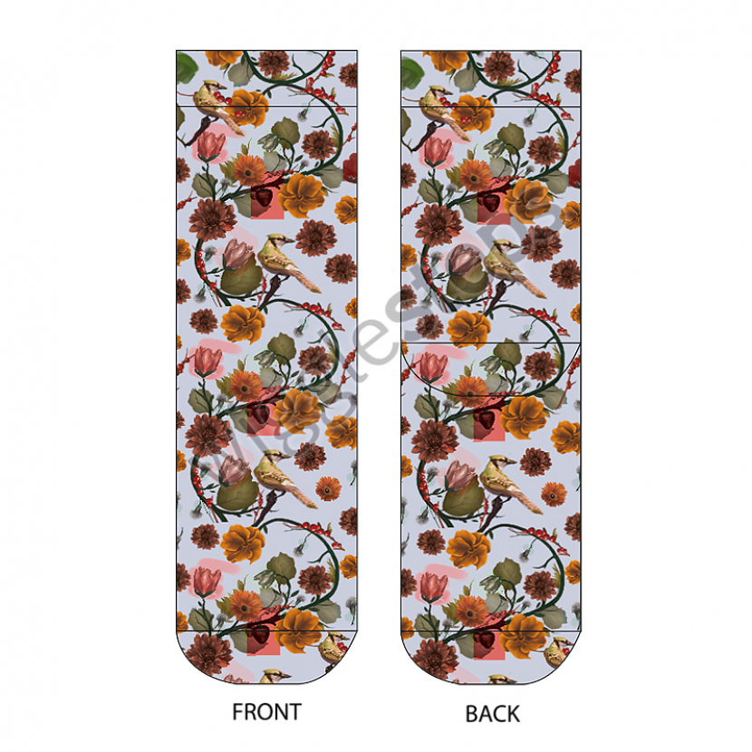 Wigglesteps Damen - Socken - Style: 00723  - Golden Summer