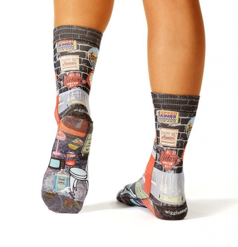 Wigglesteps Damen - Socken - Style: 00835 - Garage