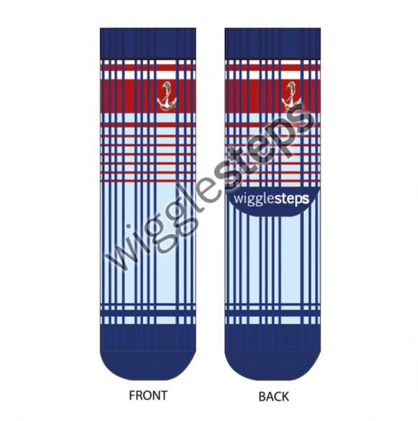 Wigglesteps Herren - Socken - Style: 01068 - Anker