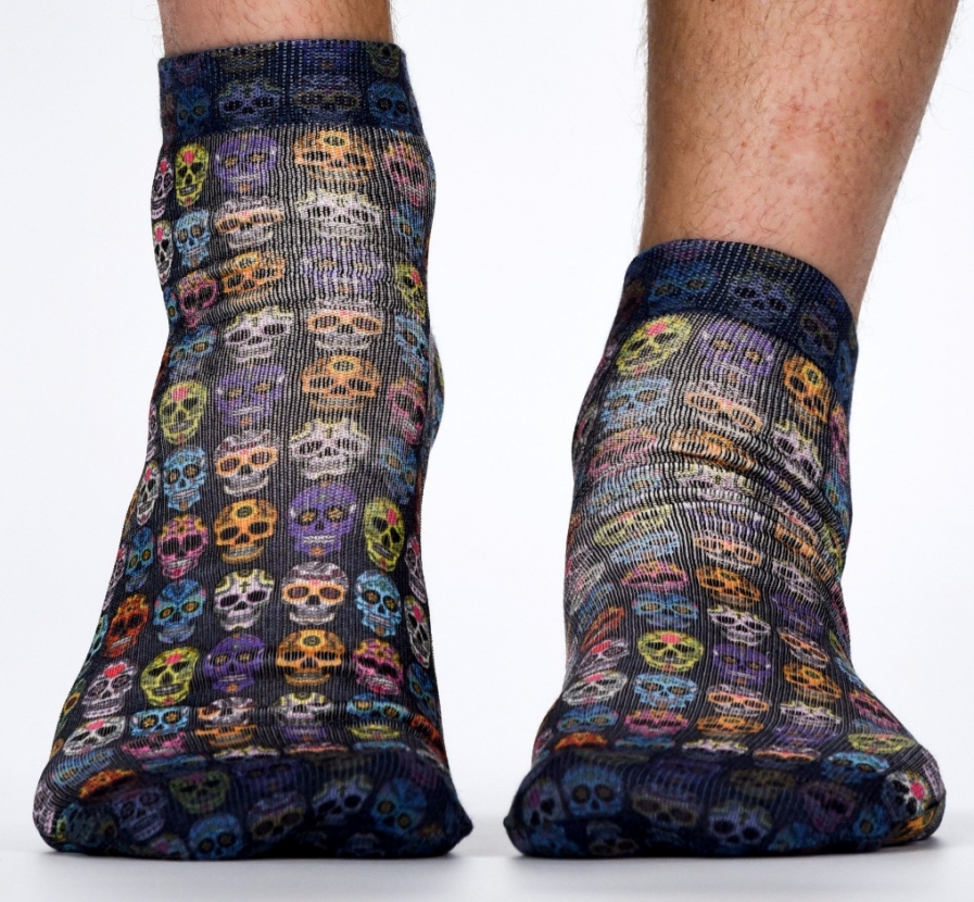 Wigglesteps Herren - Quarter - Style: 01177 - Skull Color