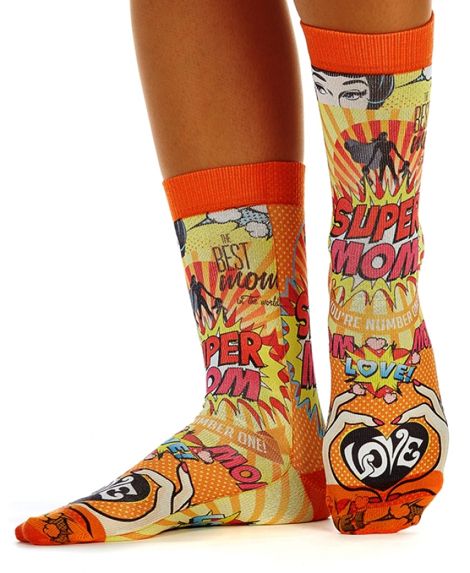 Wigglesteps Damen - Socken - Style: 01190 - Super Mom