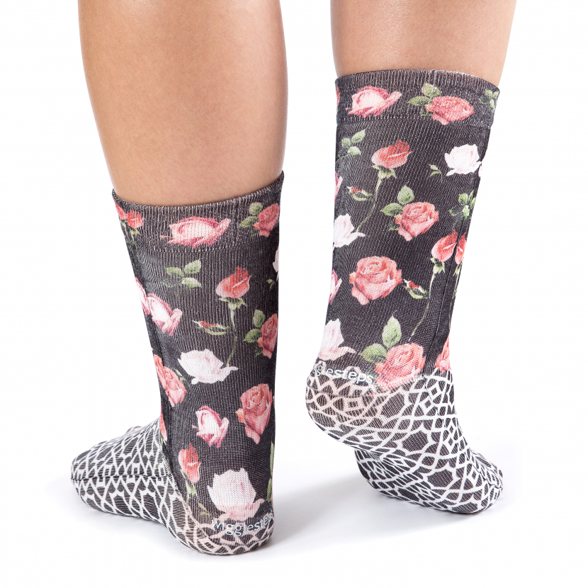 Wigglesteps Damen - Socken - Style: 01286 - Rosen