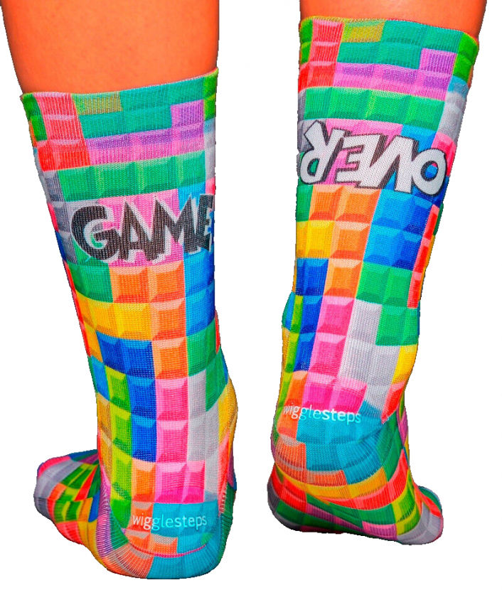 Wigglesteps Damen - Socken - Style: 01904 - Game Over