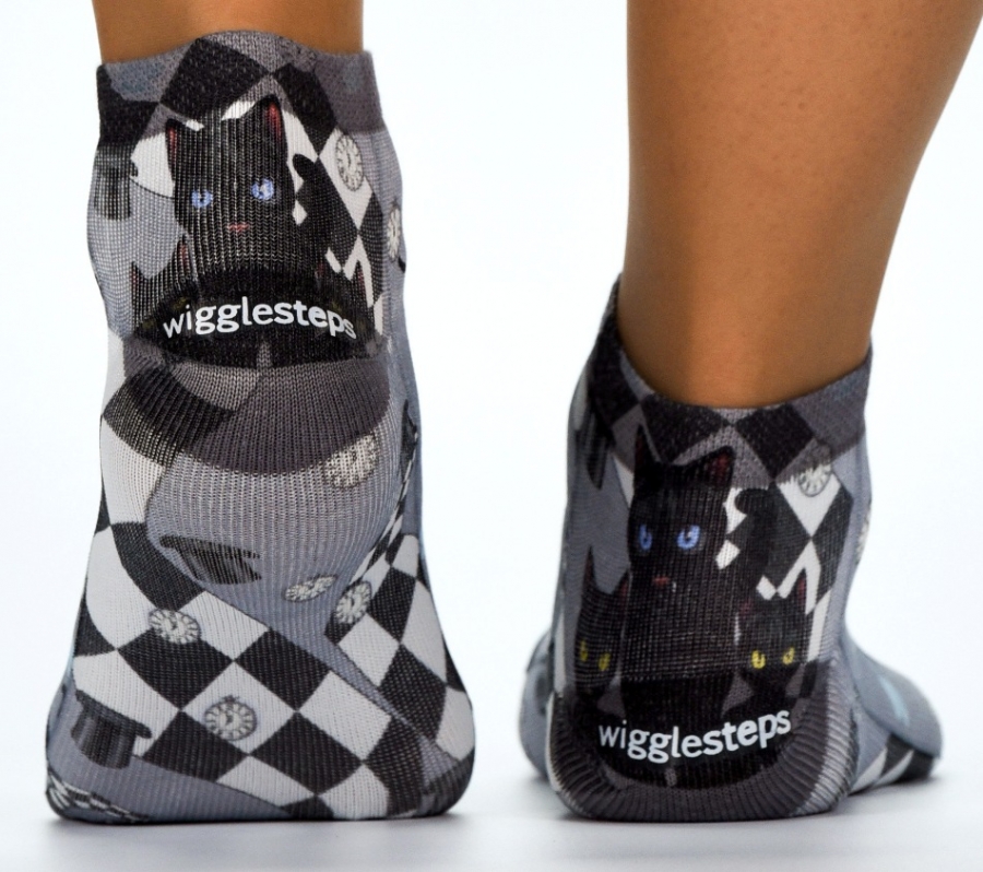 Wigglesteps Damen - Sneaker - Style: 02139 - Black Cat
