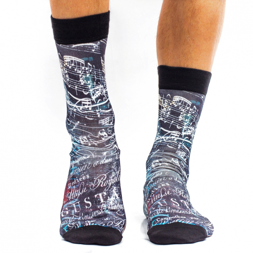 Wigglesteps Herren - Socken - Style: 02271 - J.S. Bach