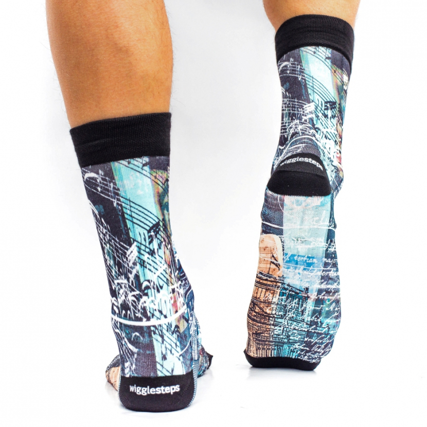 Wigglesteps Herren - Socken - Style: 02271 - J.S. Bach