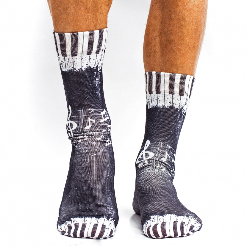 Wigglesteps Herren - Socken - Style: 02363 - Noten Klassik