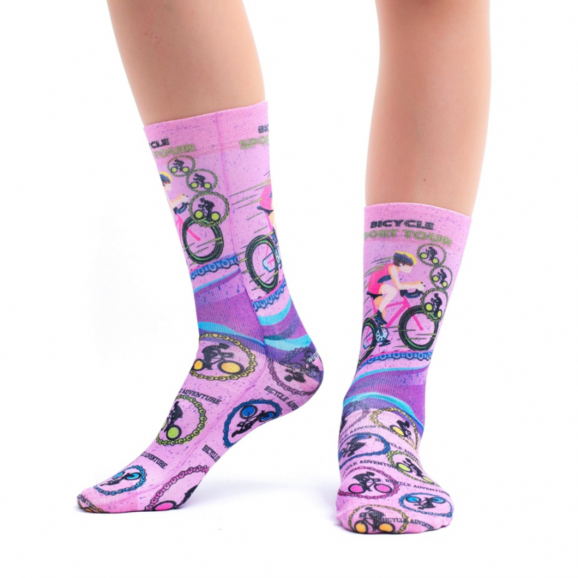 Wigglesteps Damen - Socken - Style: 02621 - Rennrad