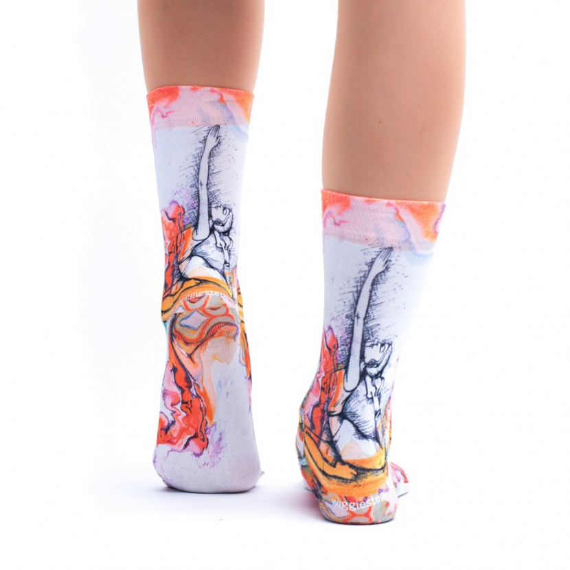 Wigglesteps Damen - Socken - Style: 02624 - Yogazeit