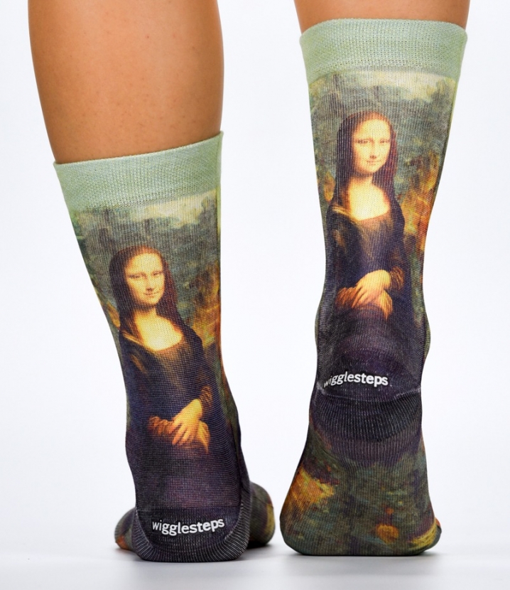 Wigglesteps Damen - Socken - Style: 02904 - da Vinci - Mona Lisa