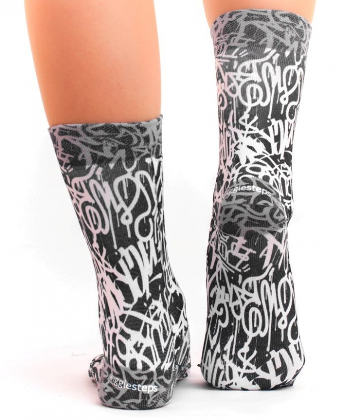 Wigglesteps Damen - Socken - Style: 02913 - Graffiti Klassik