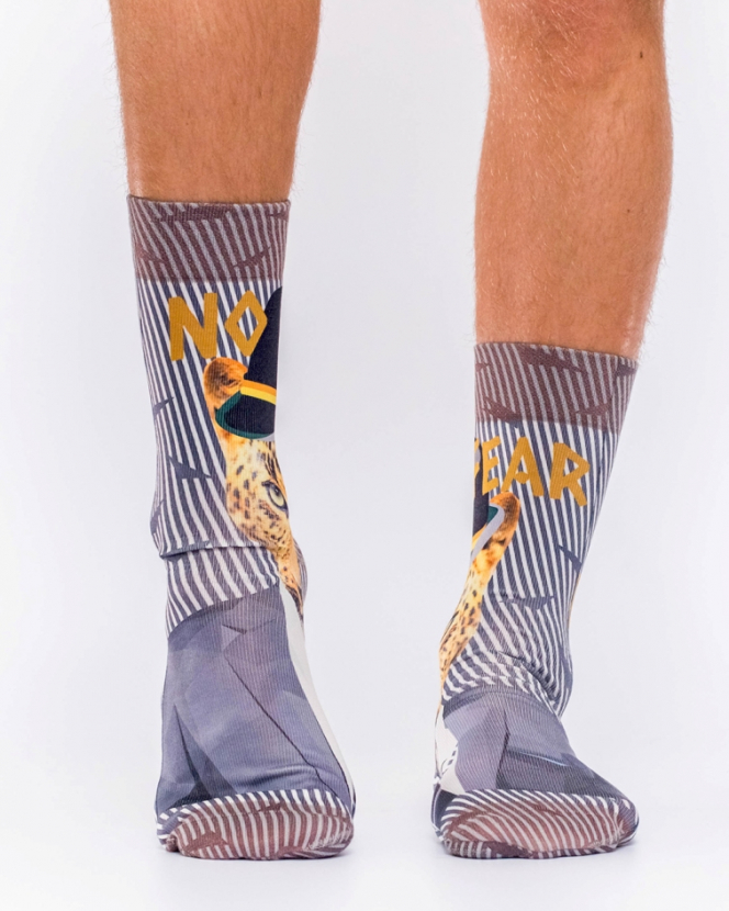 Wigglesteps Herren - Socken - Style: 03195 - Doppelmotiv No Fear