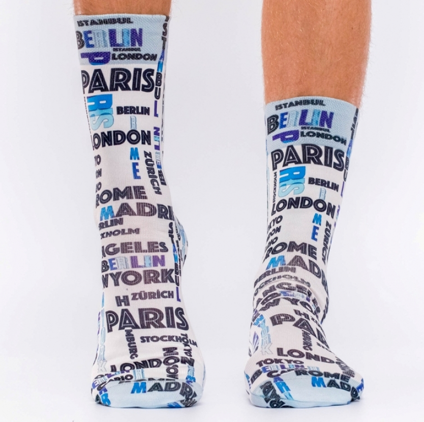 Wigglesteps Herren - Socken - Style: 03206 - Städtetrip