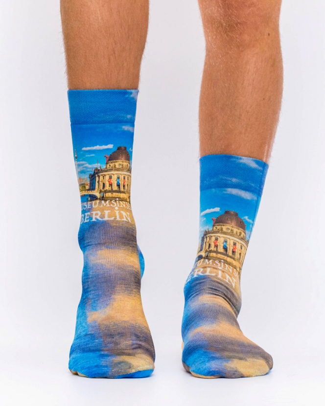 Wigglesteps Herren - Socken - Style: 03215 - Berlin Museumsinsel