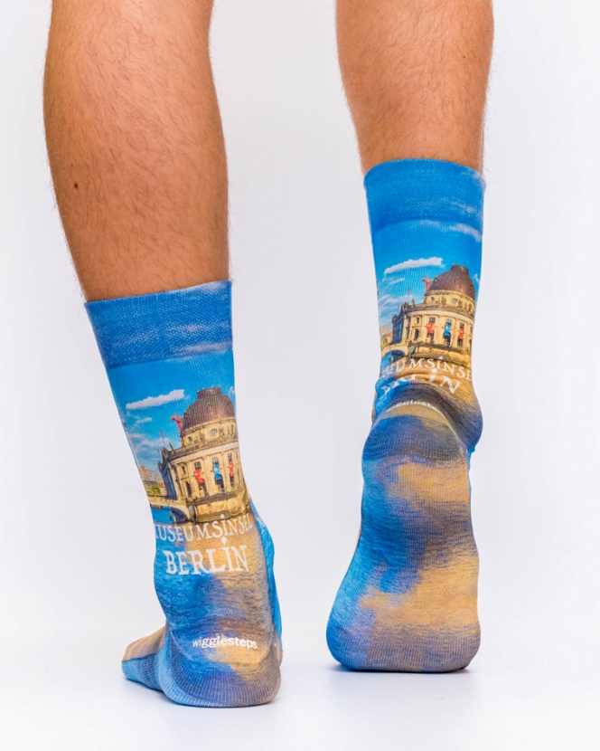 Wigglesteps Herren - Socken - Style: 03215 - Berlin Museumsinsel