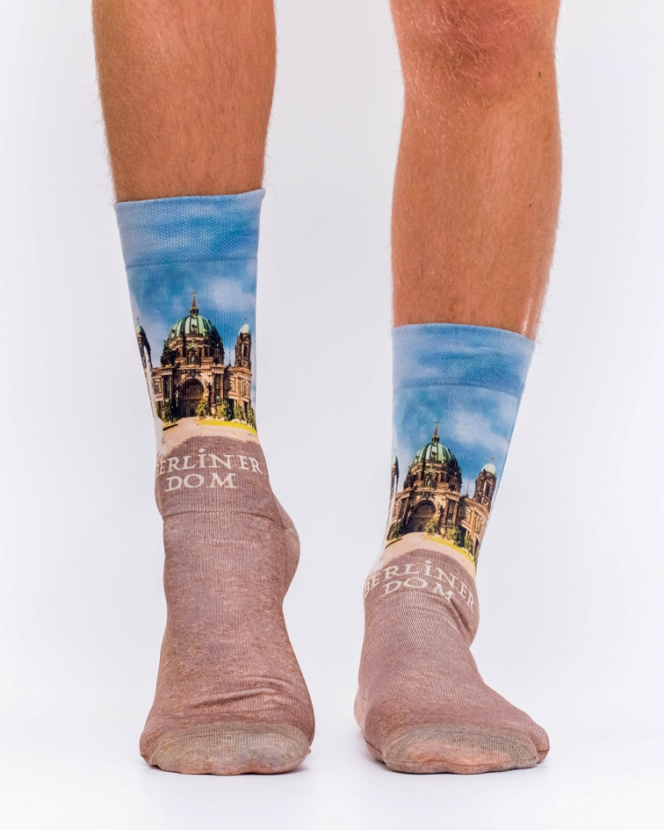 Wigglesteps Herren - Socken - Style: 03219 - Berliner Dom