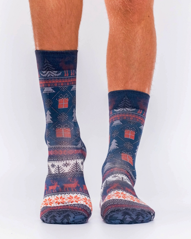 Wigglesteps Herren - Socken - Style: 03237 - Norge Blue