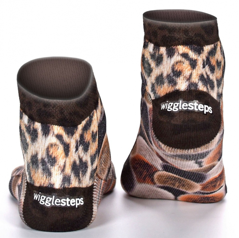 Wigglesteps Damen - Sneaker - Style: 03499 - Leo Pom Pom