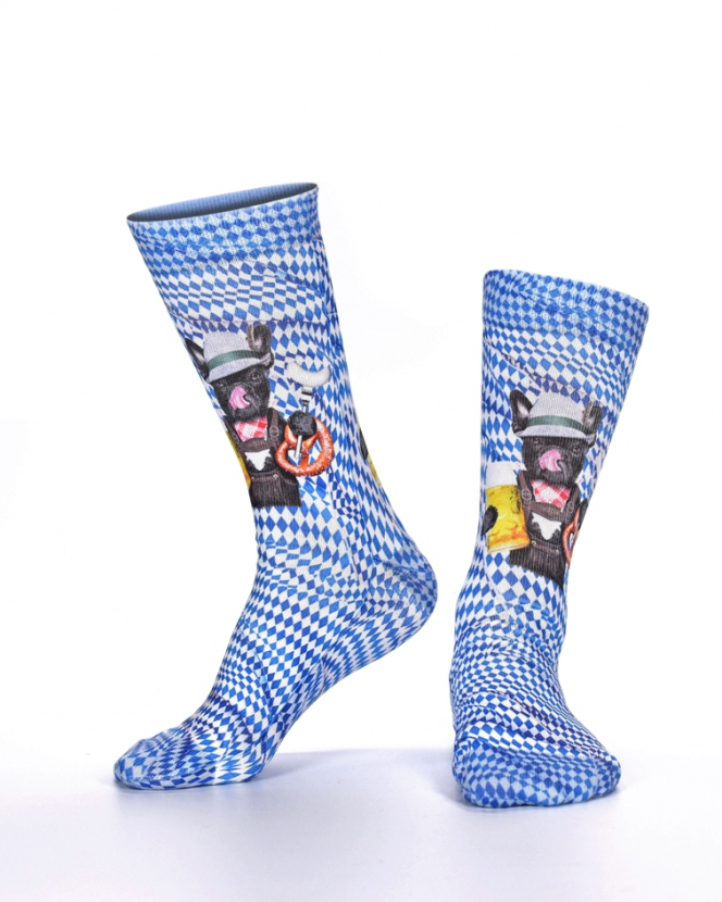 Wigglesteps Herren - Socken - Style: 03572 - Bier und Brezen