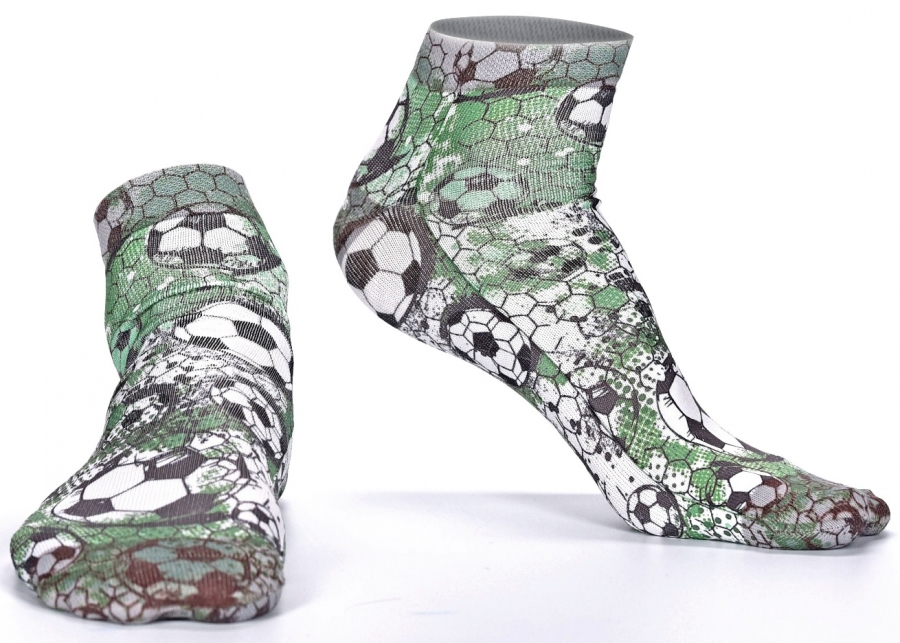 Wigglesteps Herren - Quarter - Style: 03598 - Fussball Green