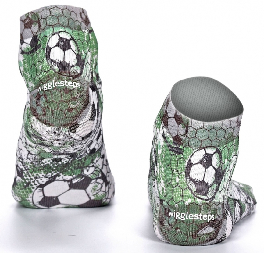 Wigglesteps Herren - Quarter - Style: 03598 - Fussball Green