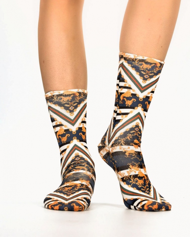 Wigglesteps Damen - Socken - Style: 03713 - Lion Elegant