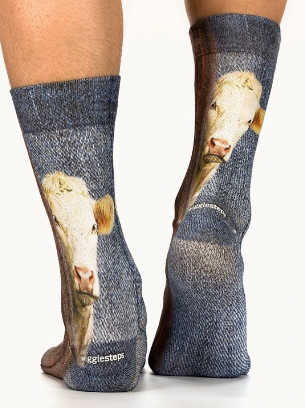 Wigglesteps Damen - Socken - Style: 03724 - Muh Kuh