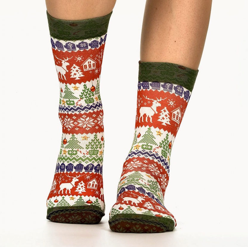 10 Paar Cool 7 und Wigglesteps Socken Restposten - MIX WEIHNACHTSMOTIVE