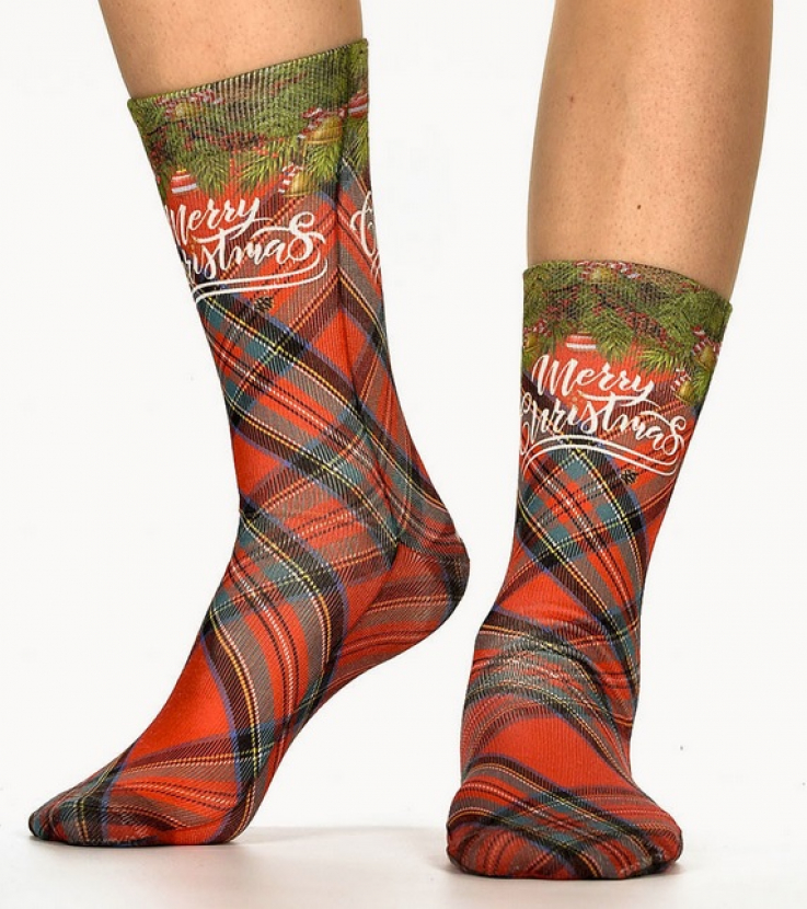 Wigglesteps Damen - Socken - Style: 03825 - Merry Christmas