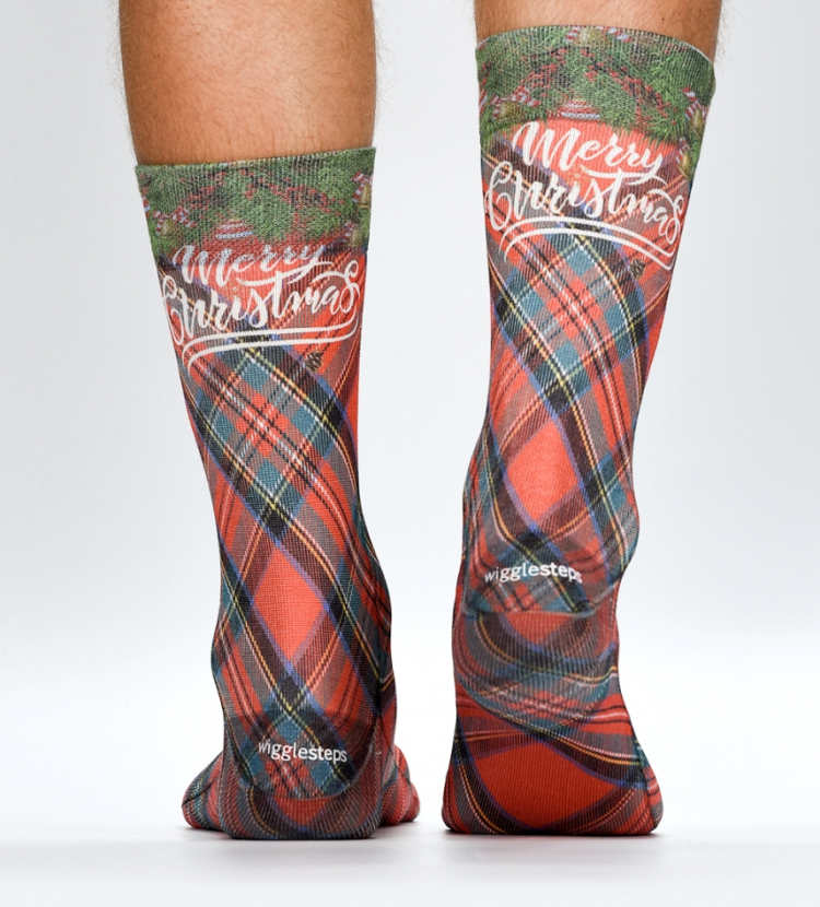 Wigglesteps Herren - Socken - Style: 03838 - Merry Christmas