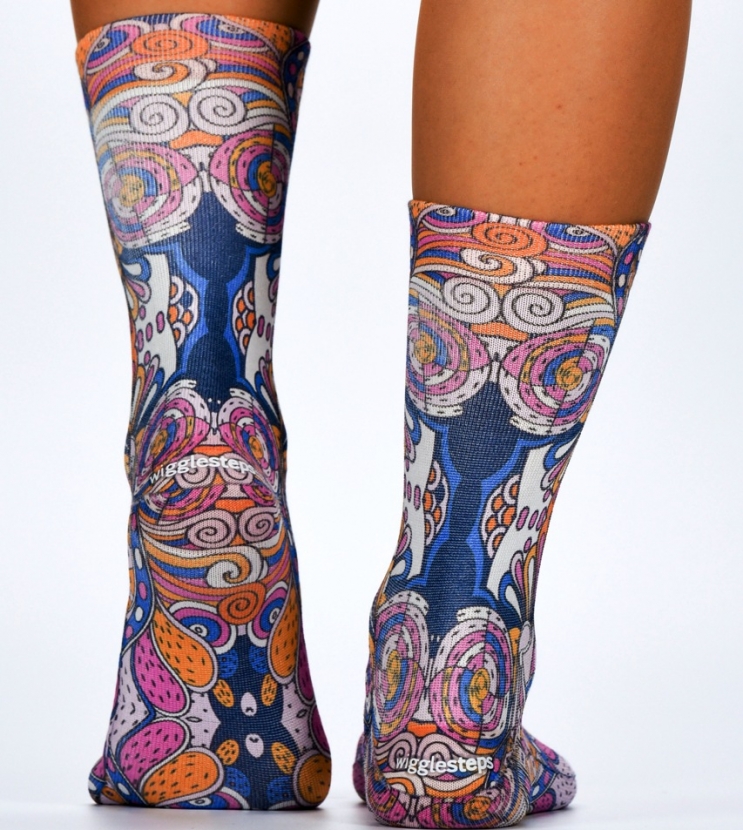 Wigglesteps Damen - Socken - Style: 03936 - Ethnic Art