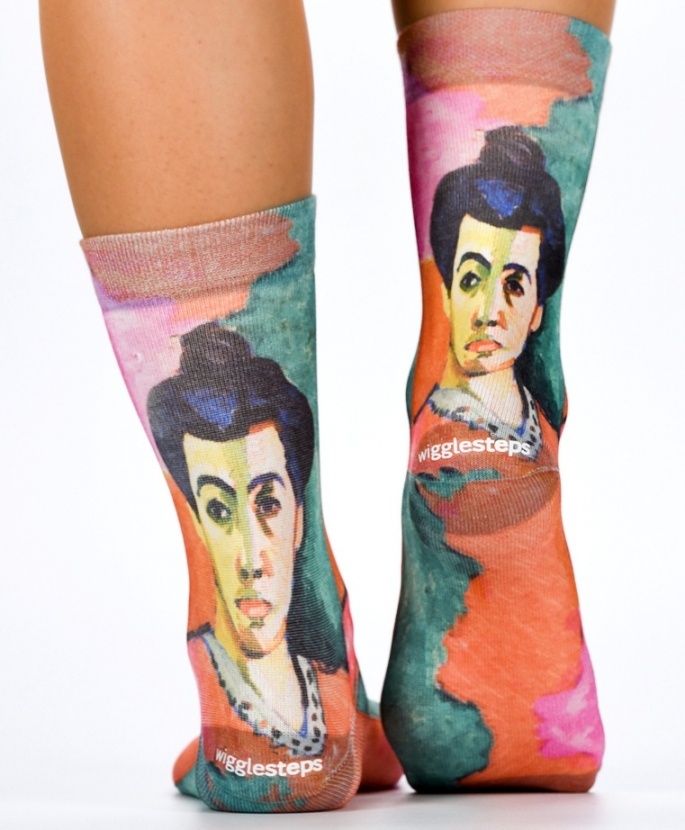 Wigglesteps Damen - Socken - Style: 03953 - Green Line