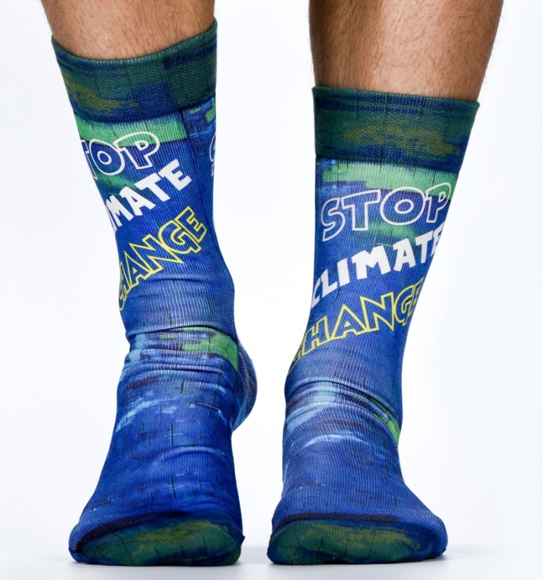 Wigglesteps Herren - Socken - Style: 04000 - Klimawandel