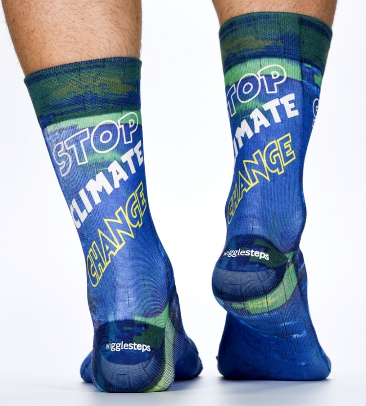 Wigglesteps Herren - Socken - Style: 04000 - Klimawandel