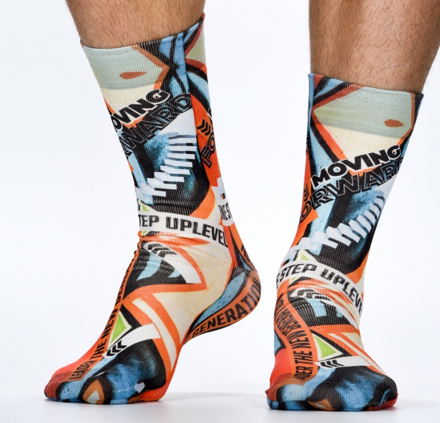 Wigglesteps Herren - Socken - Style: 04003 - Vorwärts !!!