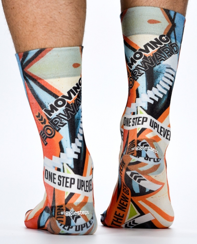Wigglesteps Herren - Socken - Style: 04003 - Vorwärts !!!