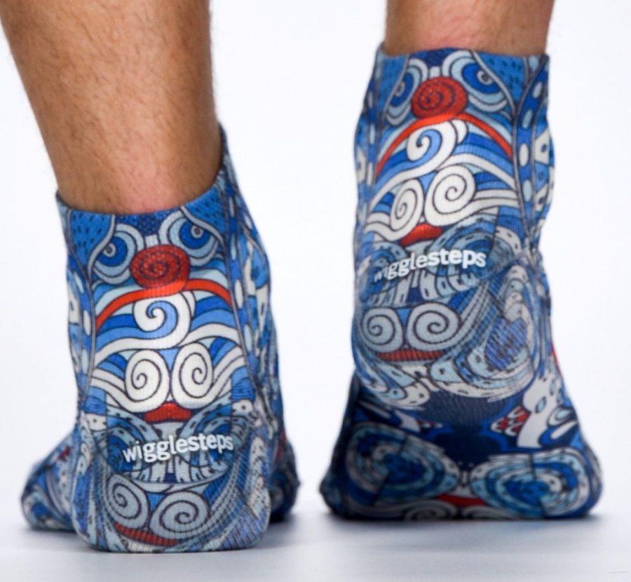 Wigglesteps Herren - Quarter - Style: 04029 - Ethnic Blue