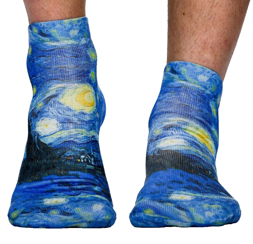 Wigglesteps Herren - Quarter - Style: 04036 - van Gogh