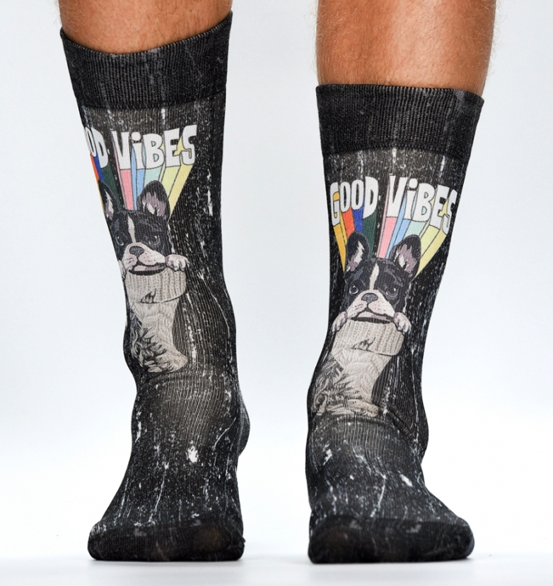 Wigglesteps Herren - Socken - Style: 04139 - Good Vibes