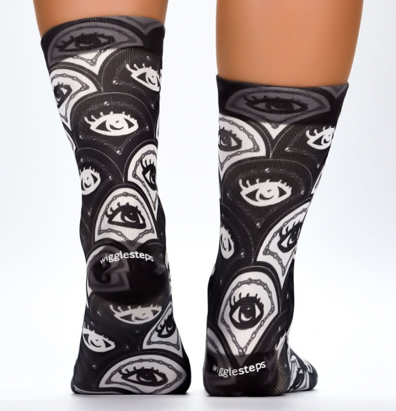 Wigglesteps Damen - Socken - Style: 04267 - Black Eye