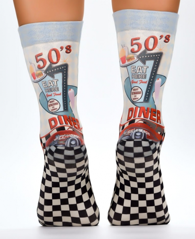 Wigglesteps Damen - Socken - Style: 04274 - 50's Diner