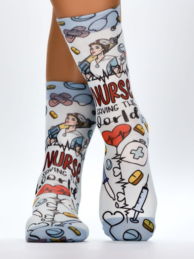 Wigglesteps Damen - Socken - Style: 04281 - Krankenschwester