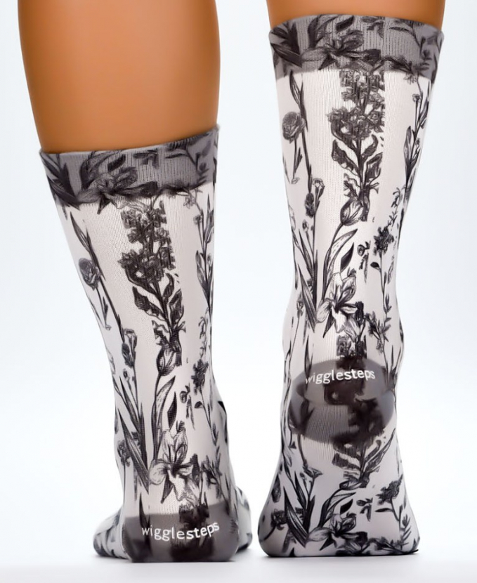 Wigglesteps Damen - Socken - Style: 04302 - Farblos