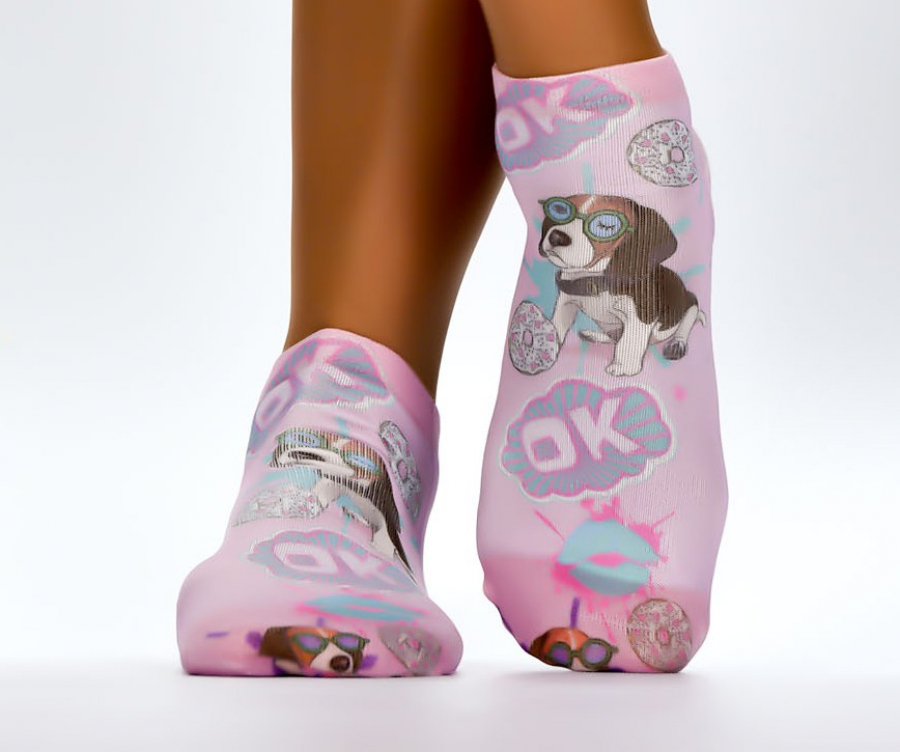 Wigglesteps Damen - Sneaker - Style: 04315 - Puppy Pink