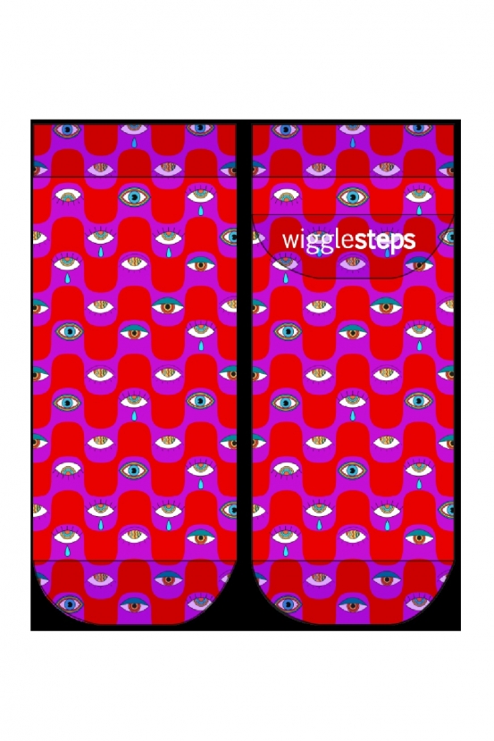 Wigglesteps Damen - Sneaker - Style: 04321 - Red Eye
