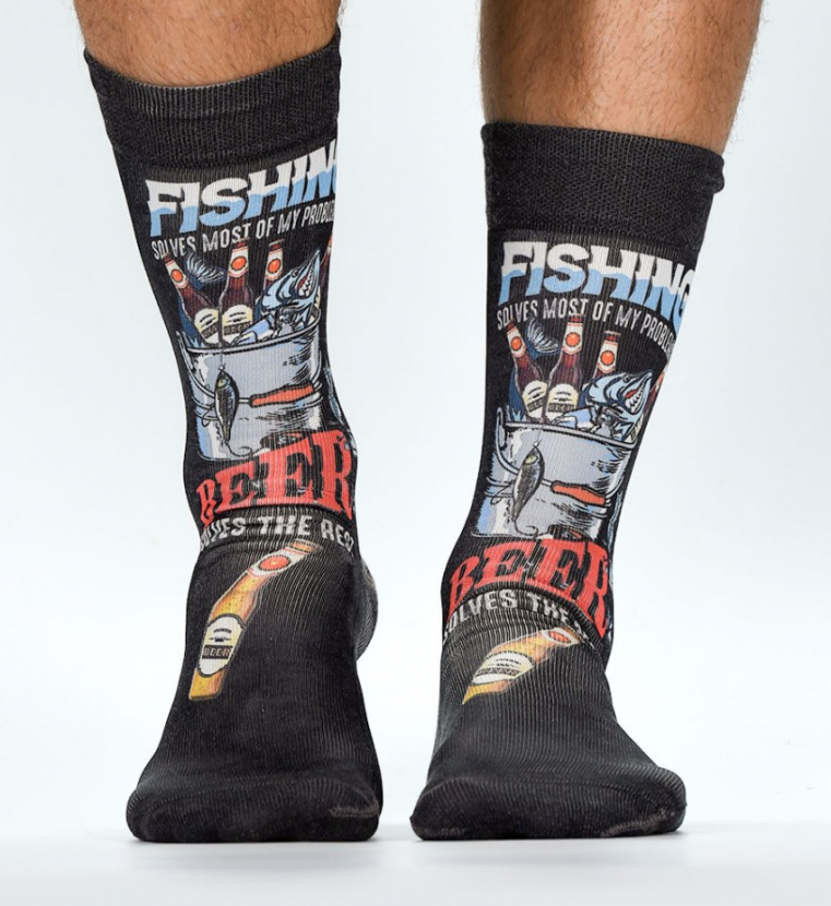 Wigglesteps Herren - Socken - Style: 04373 - Angeln