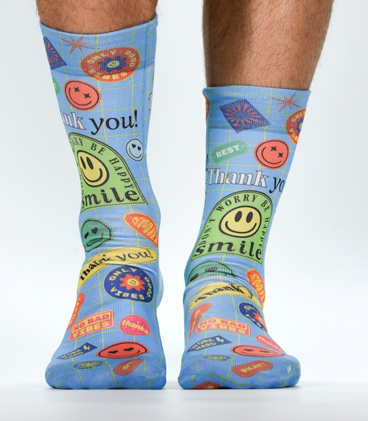 Wigglesteps Herren - Socken - Style: 04394 - Smile